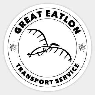 Great Eatlon Transport Service Sticker